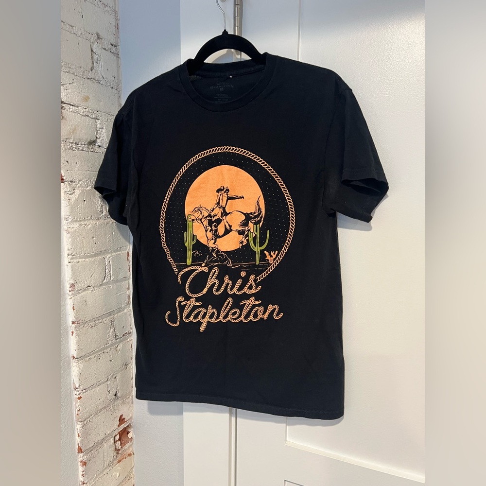 Men’s 100% cotton Chris Stapleton t-shirt, size M